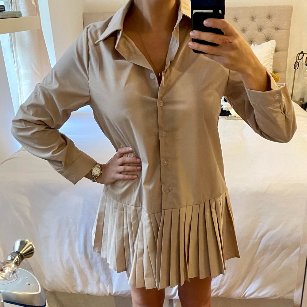 Button down dress